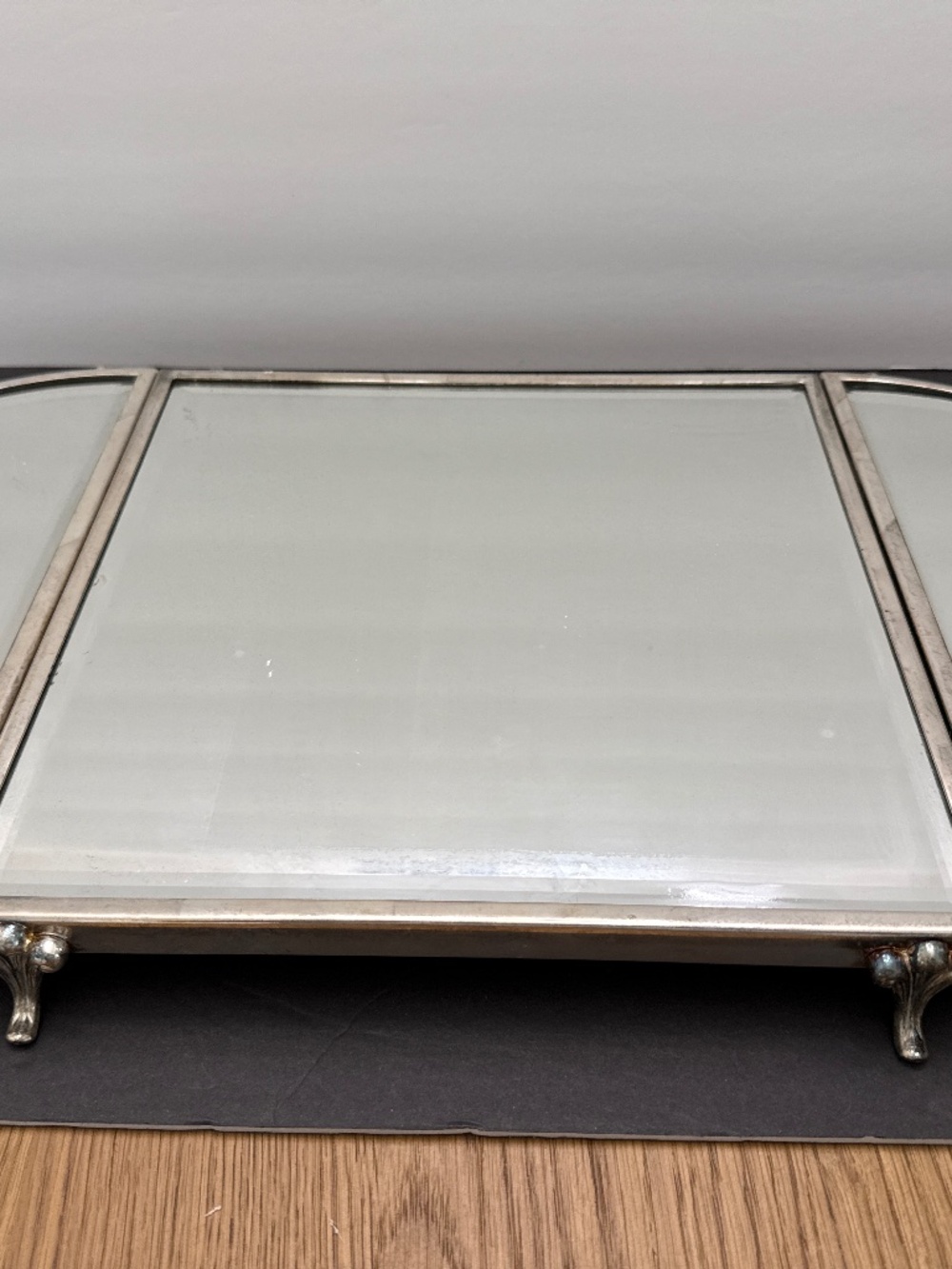3Piece Oval Cake Plateau
